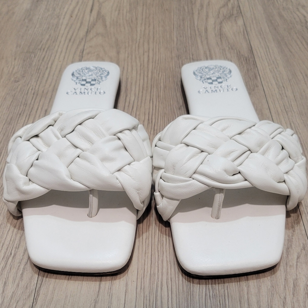 Vince Camuto Braided Slip-On Slide Sandals Women’s 6.5M